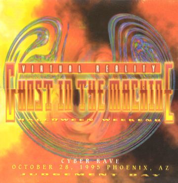 Ghost in the Machine flyer, Phoenix, October 28, 1995