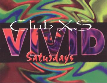 VIVID Saturdays flyer, Club X.S, Tucson, Date unknown