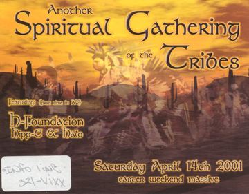 Another Spiritual Gathering of the Tribes flyer, Tucson, April 14, 2001
