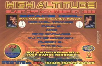 High Altitude flyer, Tucson, November 27, 1999