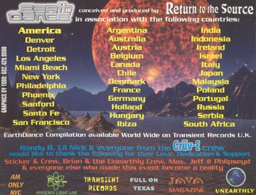 EarthDance: Return to the Source flyer, Tucson, Date unknown