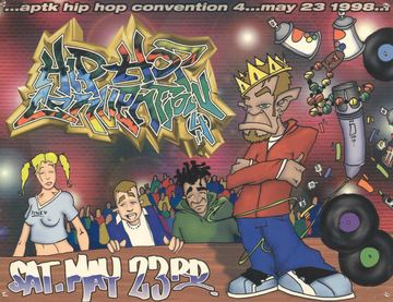 APTK Hip Hop Convention 4 flyer, Tucson, May 23, 1998